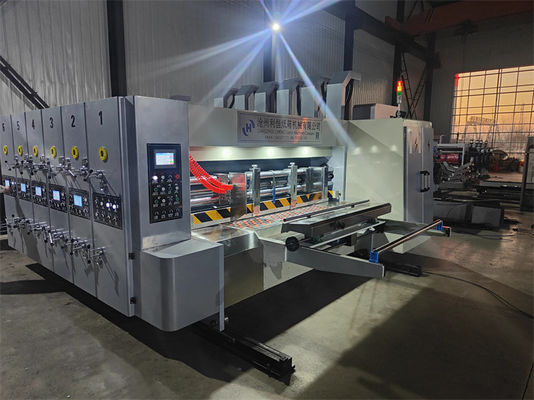 Máquina de impressão flexográfica de alta eficácia para caixas de cartão dentro do desempenho de bebidas alimentares