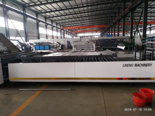 Máquina de laminação automática para impressão e colagem de caixas