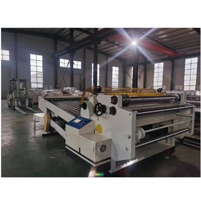 Máquina de corte de papel rotativo automático de 2 camadas para fabricação de papelão