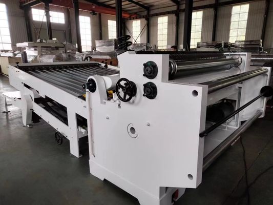 Máquina de corte de papel rotativo automático de 2 camadas para fabricação de papelão