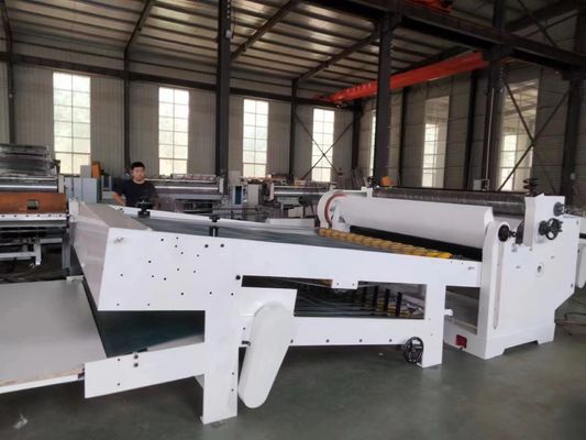 Máquina de corte de papel rotativo automático de 2 camadas para fabricação de papelão