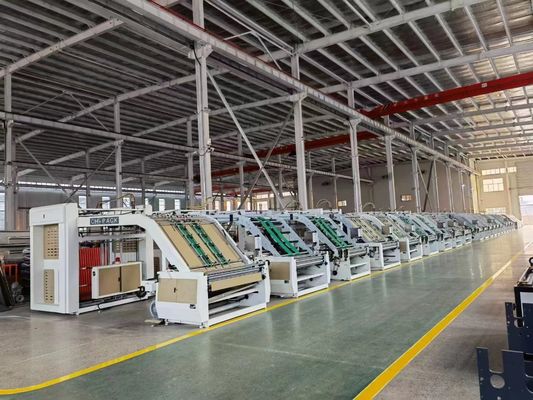 velocidade Laminador de flauta semiautomático para cartão ondulado Velocidade máxima 6000 folhas/h