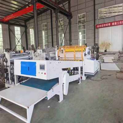 Cortador de folhas de papel de rolos Liheng/ 2 Ply corrugado folha de papelão / 3kw motor empilhador
