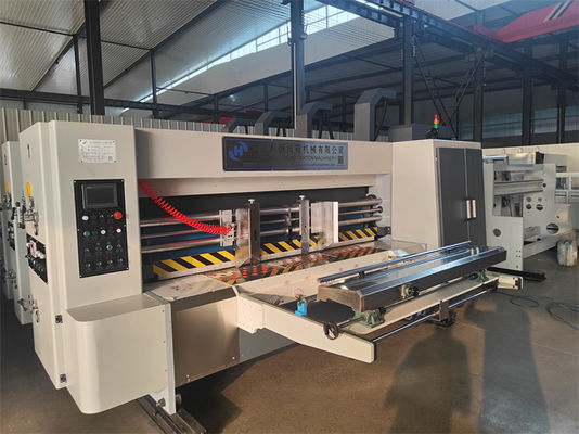 Máquina de impressão flexográfica para o comércio corrugado