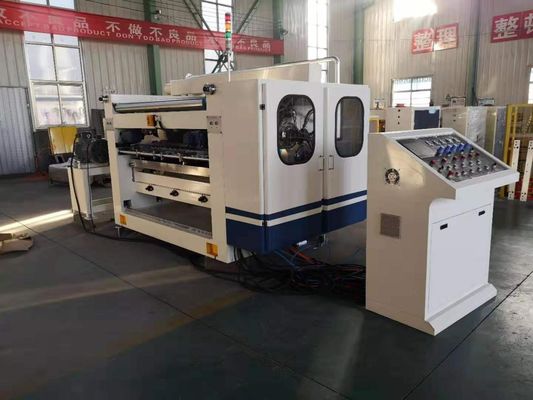 Máquina de facetas únicas para flauta N F E Tipo sem dedos em 2 camadas de linha de placa ondulada