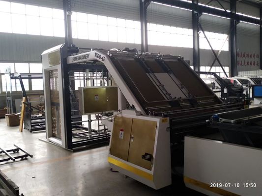 Máquina de laminação de flauta de alta velocidade de 220V para caixa de cartão de papel corrugado