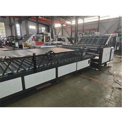 Máquina de laminação de cartão semiautomática de alta produtividade