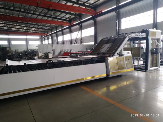 Máquina de laminação de flauta para cartão corrugado caixa de papelão papelão de fabricação ideal