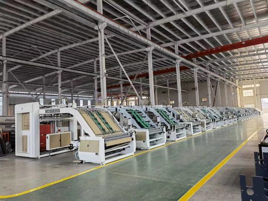 Máquina de laminação de flauta para cartão corrugado caixa de papelão papelão de fabricação ideal