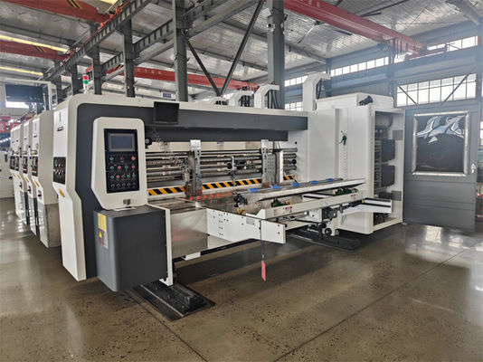 Liheng Inline Flexo Printing Slotting Die-Cutting Machine para Corrugating Voltage 380