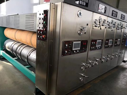 Máquina de embalagem de corte rotativo