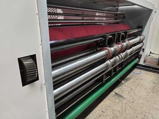 Máquina de moldagem de papel para impressão automática de flexor, rotativa, de corte a dies, de escova