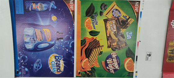 Impressão Flexo para venda a retalho Embalagens de frutas Caixa de cartão Fabricação de máquinas de cartão ondulado