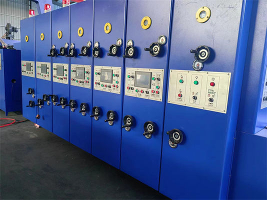 Máquina de corte de matriz de impressão flexível de alta velocidade 4 Cor 18000 KG Voltagem 380