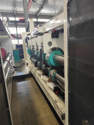 Máquina de corte de matriz de impressão flexo de 4 cores totalmente automática com tensão de 380 V
