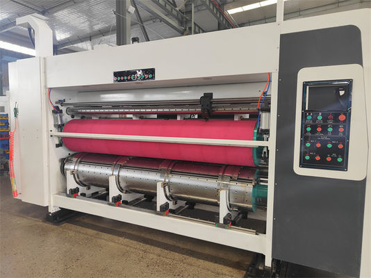 18000 KG Direct Chain Feeding Cartão corrugado Impressão Slotting Die Cutting Machine