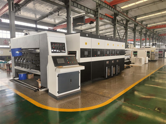 Máquina de Impressão Flexo de Formação de Papel para Caixa de Cartão 4 Solução de Impressão a Cores