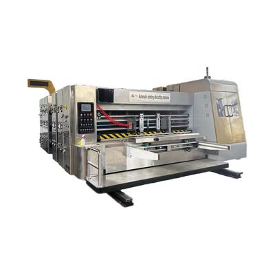 Estilo Máquina de impressão Flexo totalmente automática de corte a óleo de cartão para longa vida útil