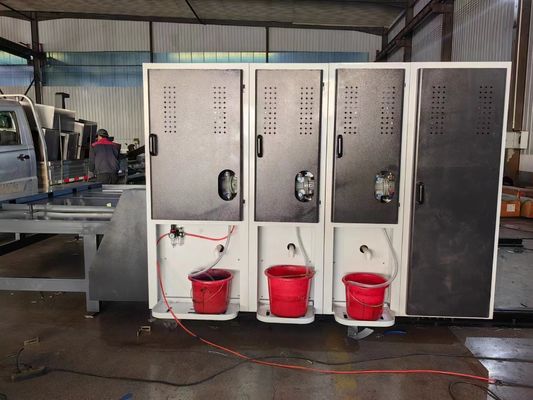 6 Caixa de cartão corrugada de cores Flexoprinção Máquina de travas Excelente desempenho