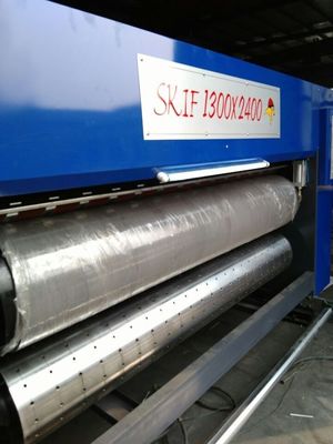 6 Caixa de cartão corrugada de cores Flexoprinção Máquina de travas Excelente desempenho