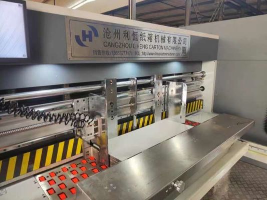 Máquina de cortar de papelão corrugado rotativo