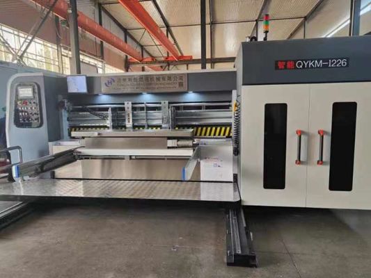 18000 KG Papel de cartão corrugado Flexo Caixa de cartão Impressão Slotting Making Impressora