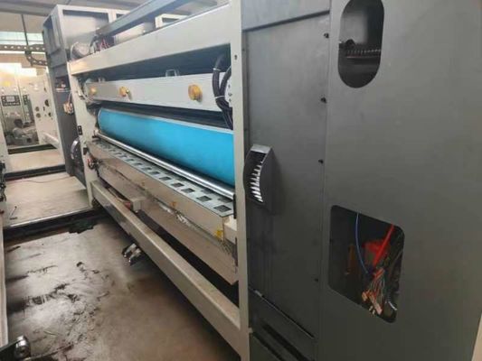 18000 KG Papel de cartão corrugado Flexo Caixa de cartão Impressão Slotting Making Impressora