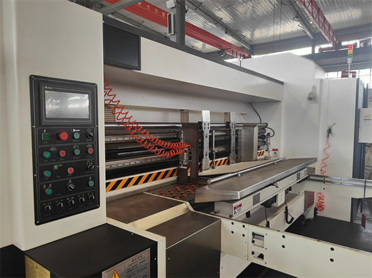 Hotéis Impressão de cartão flexos corrugados Slotting Rotary Die-Cutting Machinery 1200*960*2200mm