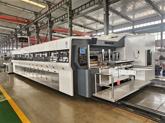 Hotéis Impressão de cartão flexos corrugados Slotting Rotary Die-Cutting Machinery 1200*960*2200mm