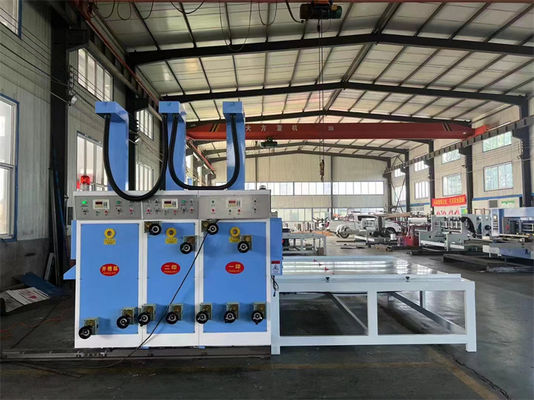 Máquina de fabricação de caixas onduladas semiautomática de 220V com longa vida útil