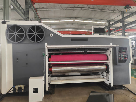 1200*960*2200mm Transferência de vácuo Flexo Impressão Slotting Die Cutting Carton Machine