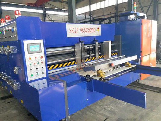 Novamente lançado Máquina de Impressão Flexo de Corte a Morro de Cartão Corrugado Totalmente Automática