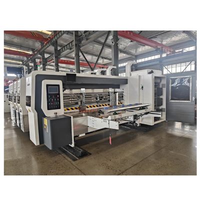 Máquina de impressão flexográfica de última geração para o comércio de corrugados, com classificação automática