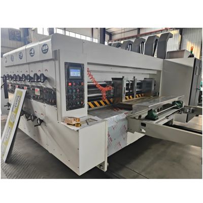 Máquina de Impressão Flexo de Corte a Morro de Cartão Corrugado Totalmente Automática com Voltagem 380V