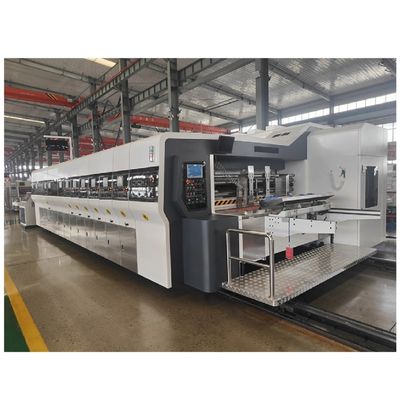 Máquina automática de corte de cartão corrugado de alta velocidade