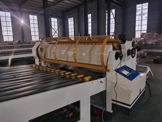 Lojas de vestuário 1350x1200x2000mm Cortador automático de folhas para cartão ondulado de 2 plies