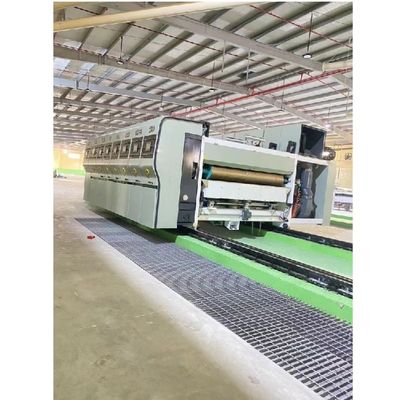 Máquina de corte de matriz de impressão de tinta aquosa de alta velocidade de 380V 2 3 4 5 6 Máquina de impressão flexo a cores