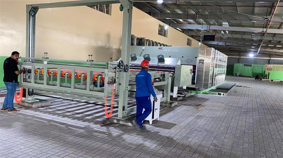 Máquina de corte de matriz de impressão de tinta aquosa de alta velocidade de 380V 2 3 4 5 6 Máquina de impressão flexo a cores