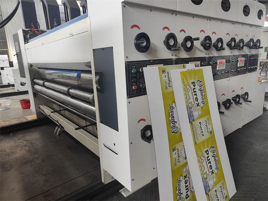 Máquina de corte de matriz de impressão de tinta aquosa de alta velocidade de 380V 2 3 4 5 6 Máquina de impressão flexo a cores