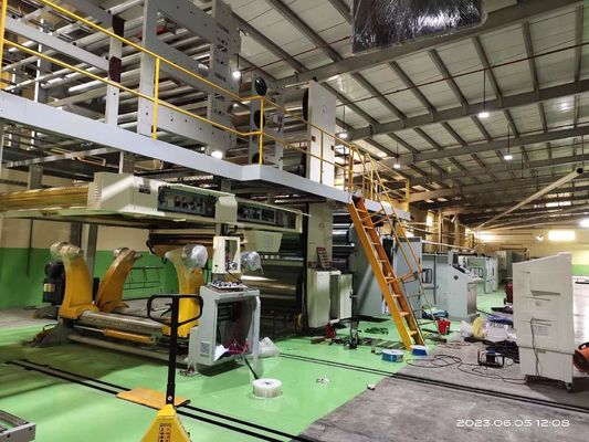 Linha de produção de cartão ondulado totalmente automática de alta velocidade 3 5 7