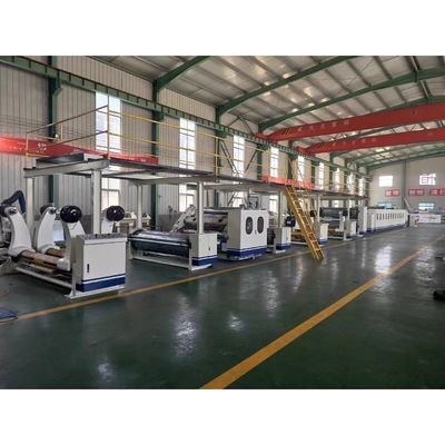 Linha de produção de cartão corrugado e máquina de fabricação de cartão corrugado