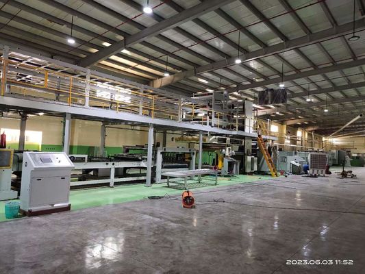3 5 7 camada corrugada cartão caixa de cartão máquina de fabricação linha de produção