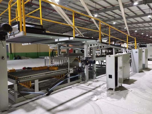 Máquina de moldagem de papel para produção de cartão ondulado totalmente automática