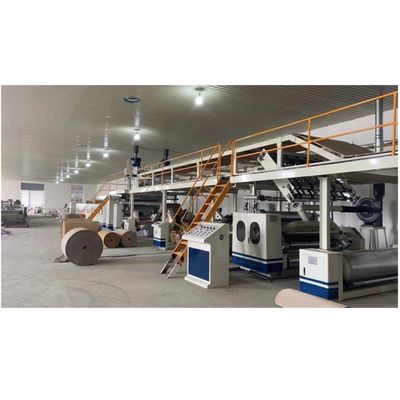 380V 3/5/7/Plys linha de produção automática de cartão corrugado corrugado