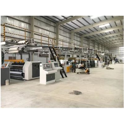 380V 3/5/7/Plys linha de produção automática de cartão corrugado corrugado